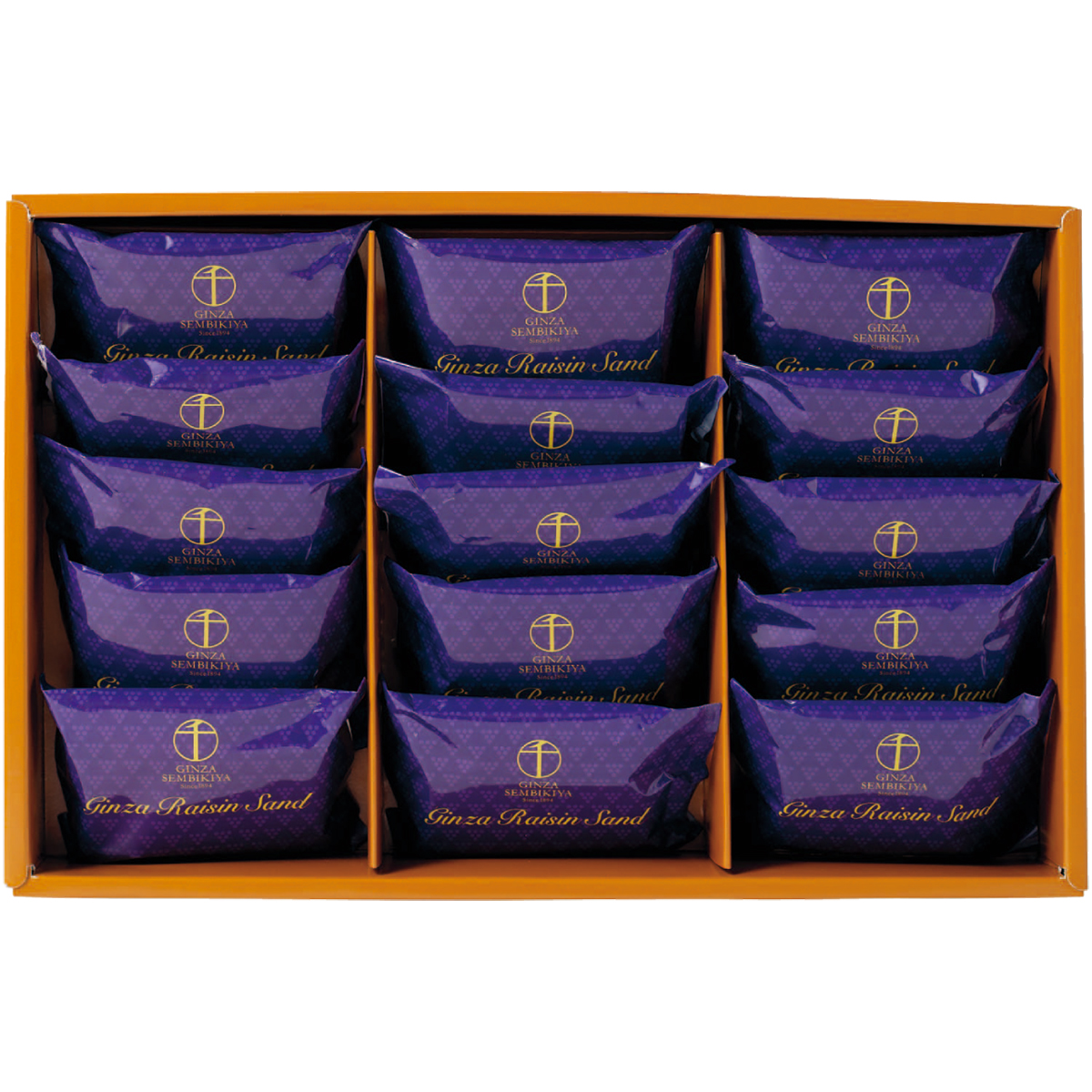 お歳暮 御歳暮 冬ギフト プレゼント 2025 送料無料 お菓子 スイーツ 「 銀座千疋屋 」 銀座レーズンサンド 15個 クッキー サンド 洋菓子 セット PGS-291 |  | 04