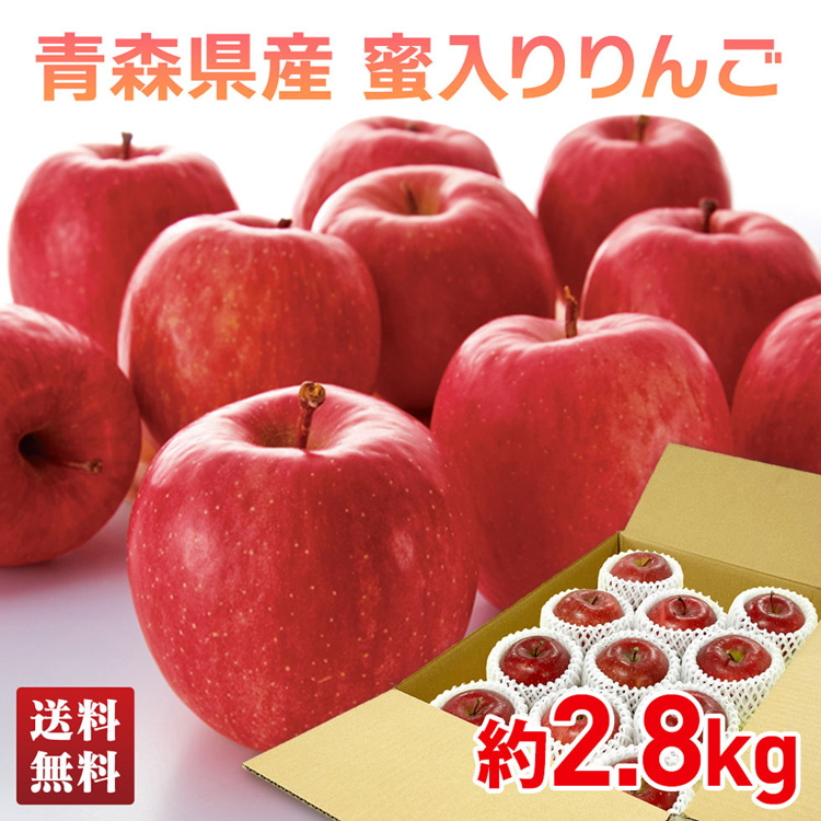 産直品 ギフト りんご 蜜入りりんご  送料無料 フルーツ 果物