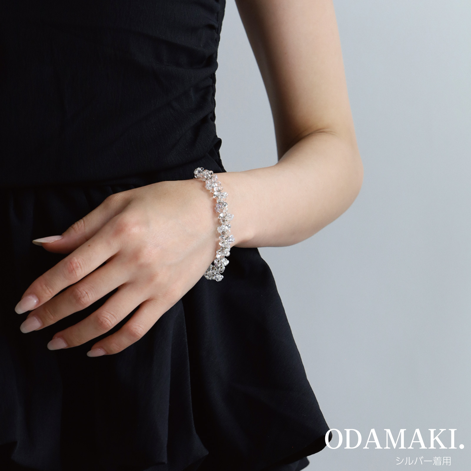 ブレスレット 金属アレルギー対応 ハンドメイド ガラス ステンレス 日本製 プレゼント ギフト |  | 01