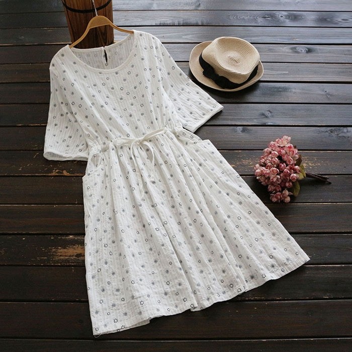 ミニワンピース花柄（ファッション）（号数：9号）のおすすめ人気商品