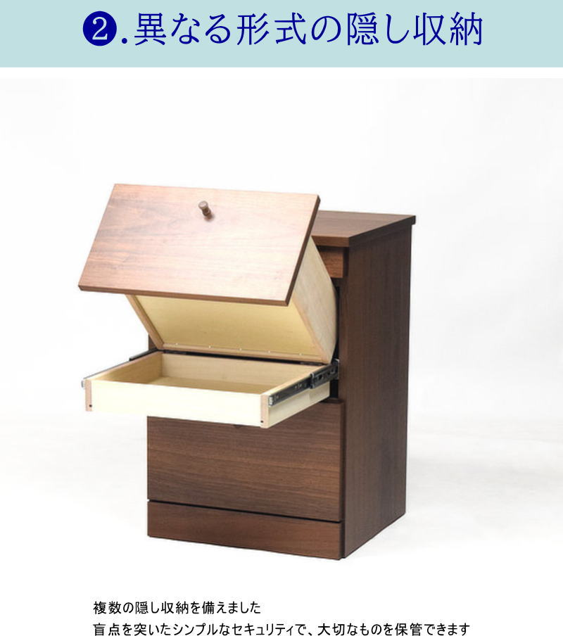ドロワー 引き出し 隠し収納 複数 スライドレール 引き出し下 天板下