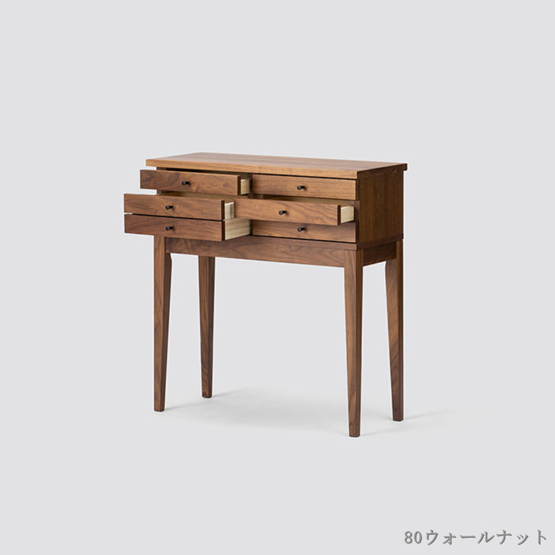コンソールテーブル サイド オープン棚 幅80cm ミックス 飾り 収納
