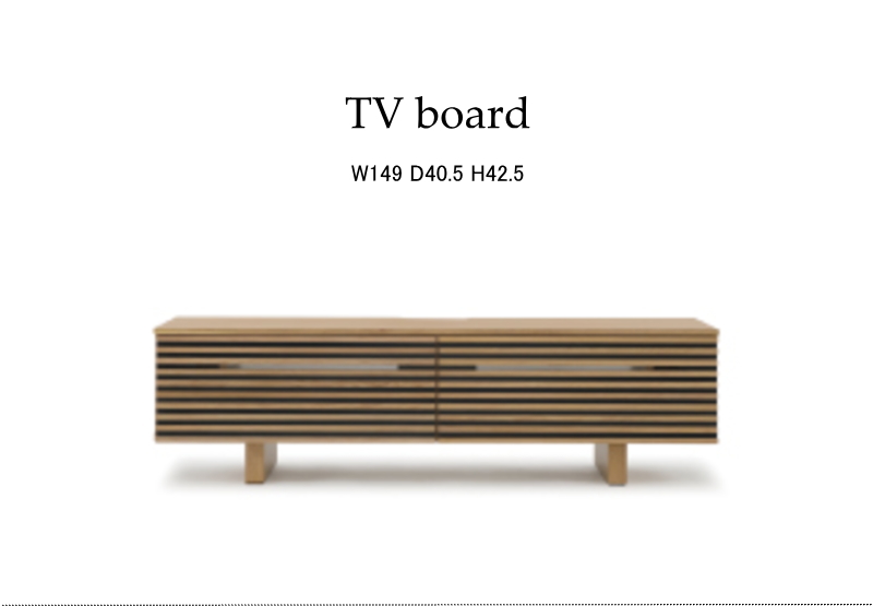 テレビボード TV ロー テレビ台 幅150cm 突板 オーク ウォールナット
