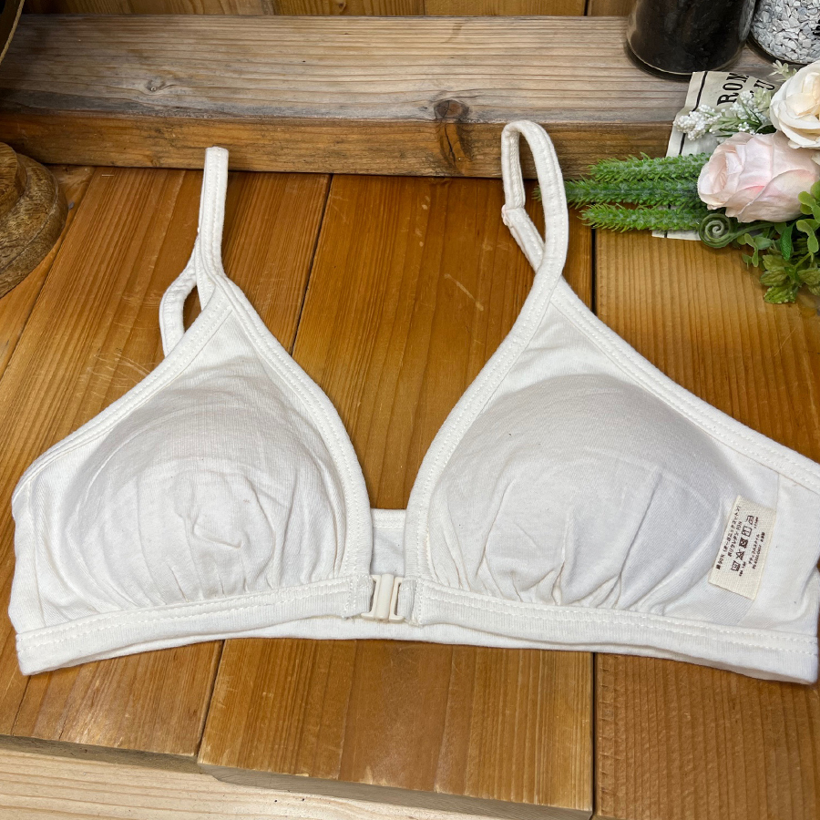 ORGANIC GARDEN 【正規販売店】 ベア天 フロントホックブラ LL