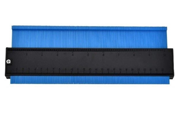 型取り ゲージ 250mm コンターゲージ 測定 工具 計測 DIY プロファイルゲージ 角度 曲線 目盛 定規 フレームゲージ 輪郭コピー 角度測定 不規則な測定器 区分C |  | 02