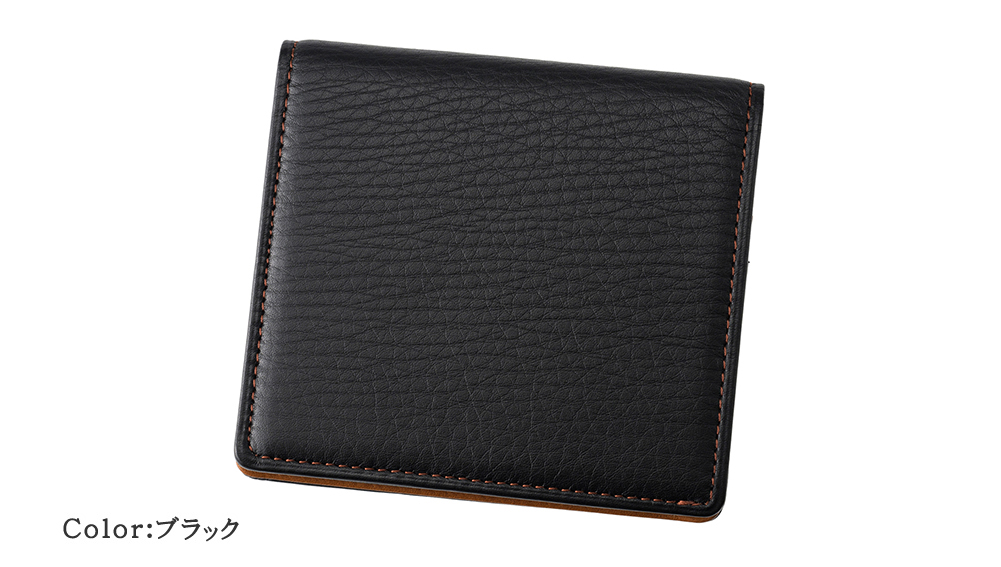 CYPRIS（キプリス） コンパクト 財布 メンズ 二つ折り 小銭入れなし