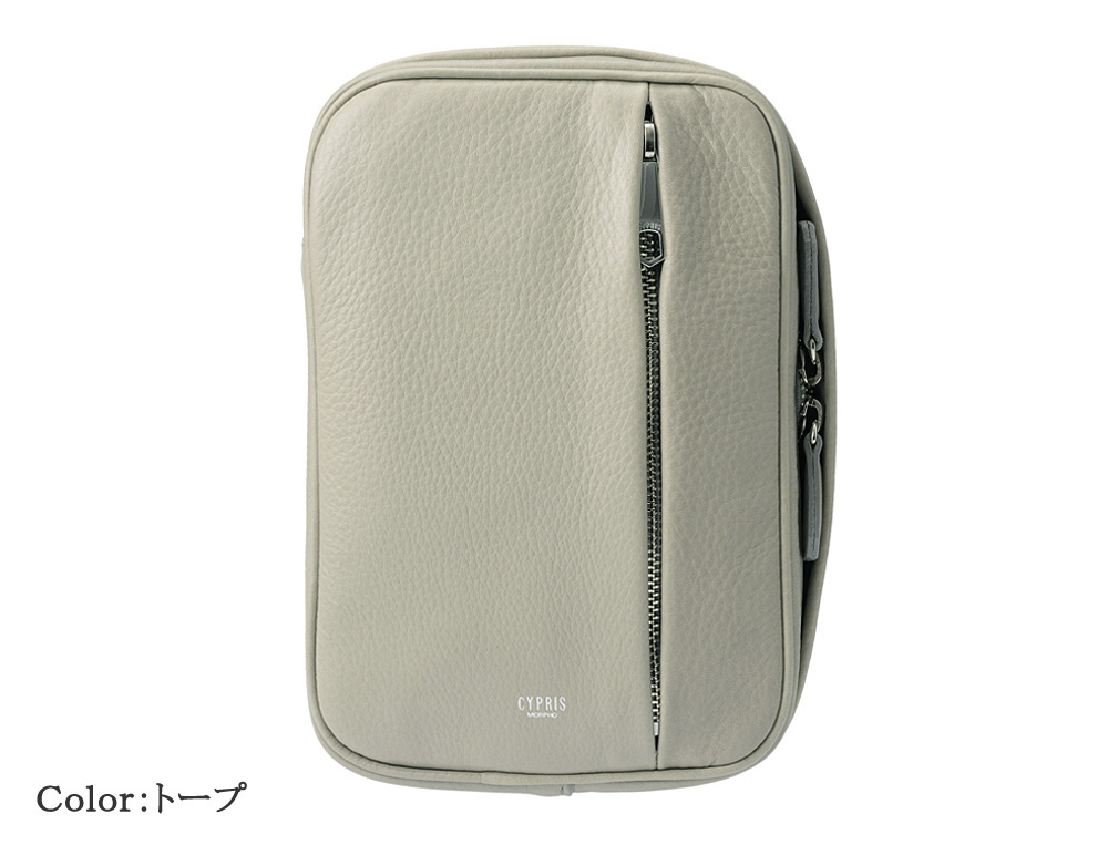 メンズ 2Way クロス ボディバッグ キプリス トゥージュール CYPRIS 本革 日本製 縦型 ブランド バッグ やわらかい ソフト おしゃれ 鞄 2268の画像