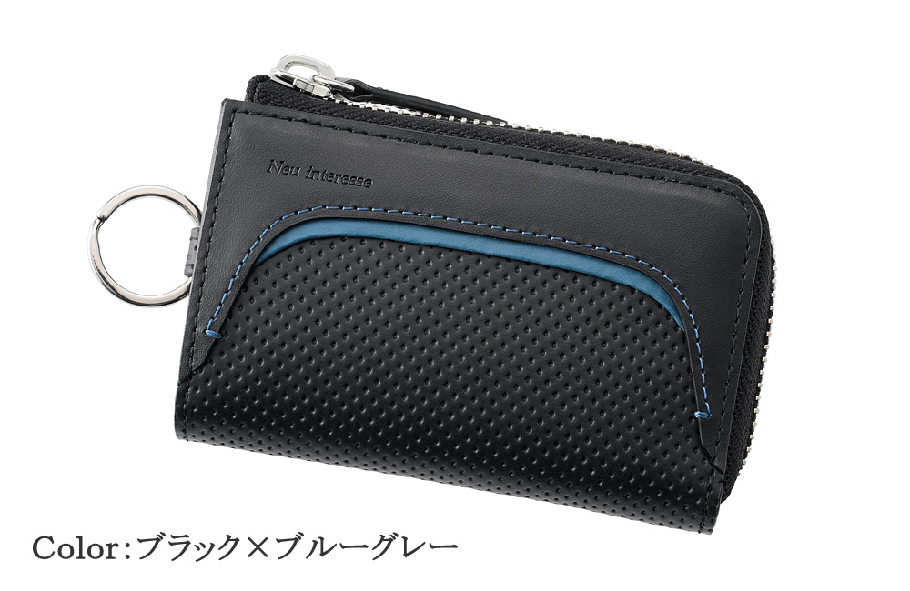 キーケース メンズ 小銭入れ レンヴァーゲン ハイブリッドレザー ノイインテレッセ Neu interesse 耐摩耗性 耐光性 Rennwagen 3254