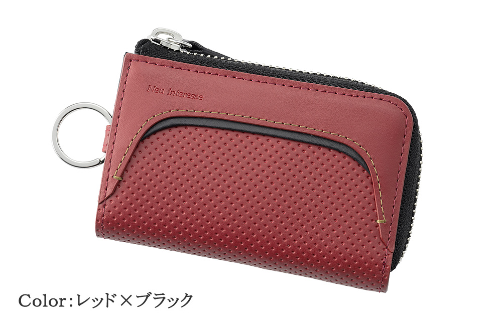キーケース メンズ 小銭入れ レンヴァーゲン ハイブリッドレザー ノイインテレッセ Neu interesse 耐摩耗性 耐光性 Rennwagen 3254