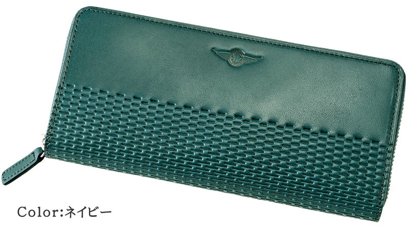 ノイ インテレッセ ハニーセル 長財布 ラウンドファスナー ランゲ メンズ 栃木レザー 革 ブランド 3370 Neu interesse(10450円)