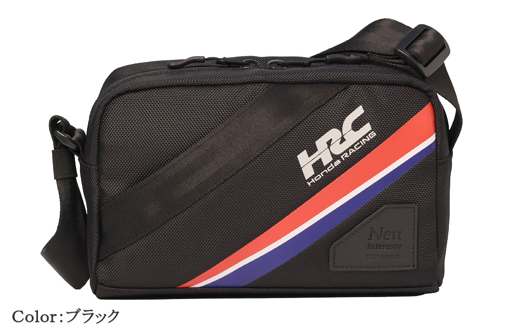 クリアファイルプレゼント！ ノイインテレッセ × HRC ミニ ショルダーバッグ メンズ トリコロー...