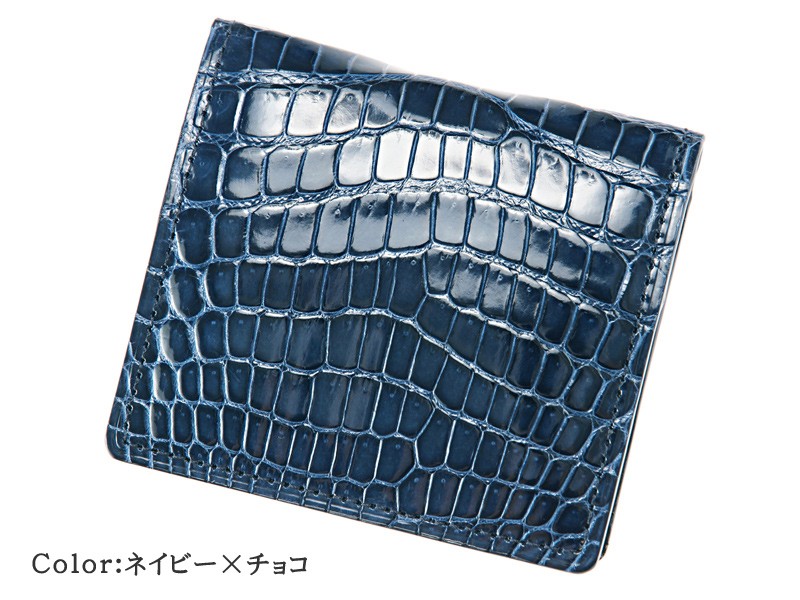 大人気新品をすべて CYPRIS 小銭入れ メンズ コインケース BOX型 クロコダイル 小物