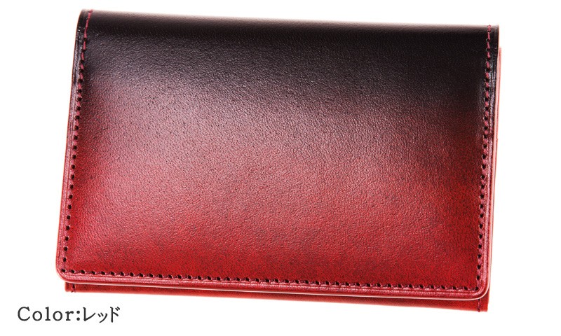 名刺入れ メンズ 本革 日本製 キプリス URUSHI 漆 CYPRIS ササマチ カードケース ブランド jaCHRO Leather 4330の画像