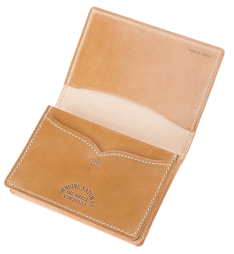 CYPRIS（キプリス） コードバン 名刺入れ メンズ ブランド 革