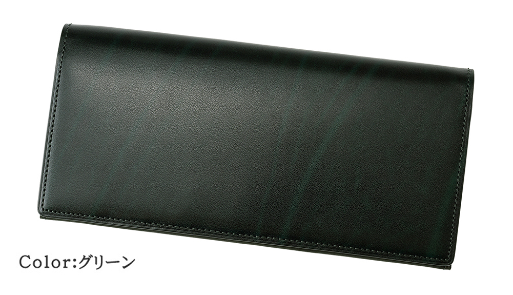 メンズ 財布 長財布 小銭入れあり キプリス ルーガショルダー&アースレザー 栃木レザー 本革 日本製 かぶせ 6421の画像