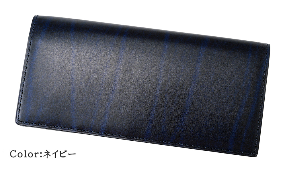 メンズ 財布 長財布 小銭入れあり キプリス ルーガショルダー&アースレザー 栃木レザー 本革 日本製 かぶせ 6421の画像