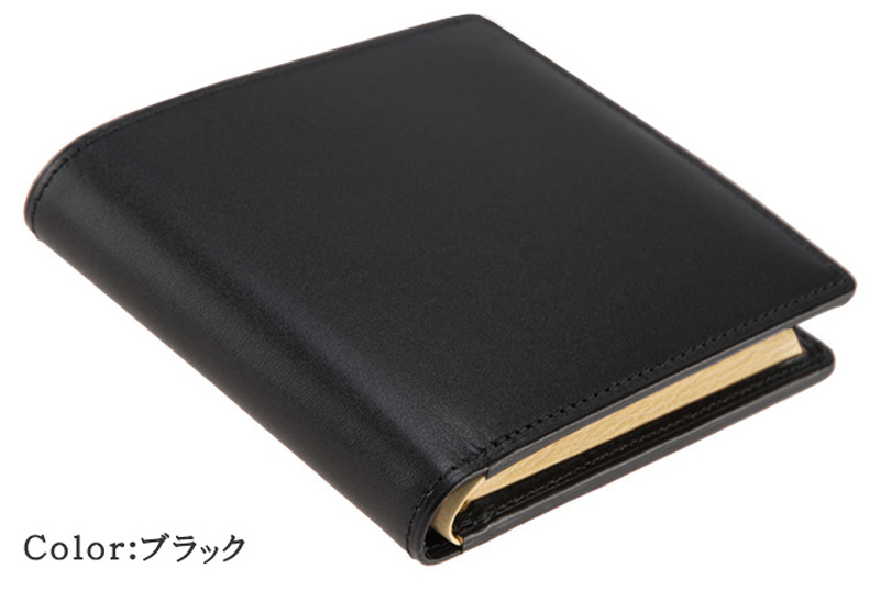 CYPRIS（キプリス） メンズ 財布 二つ折り 小銭入れあり BOX型