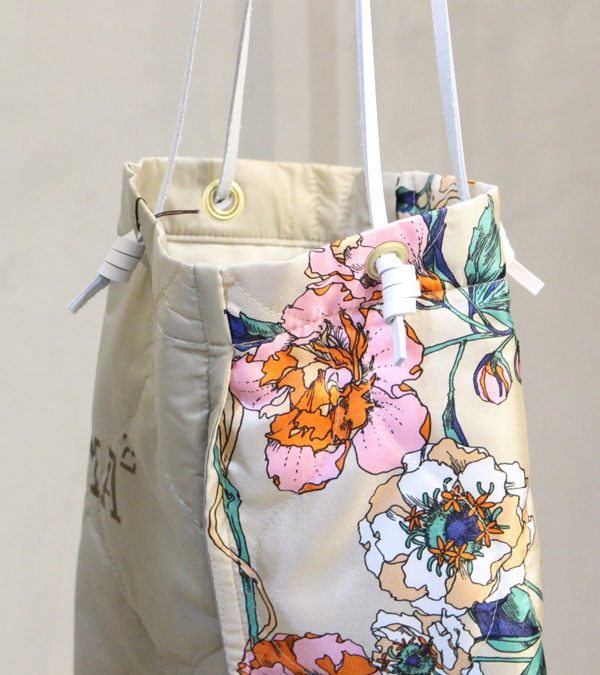 【manipuri】別注 キルティングプリントトートバッグ(M/7) manipuri/マニプリ】別注 キルティングプリントトートバッグ(M/7