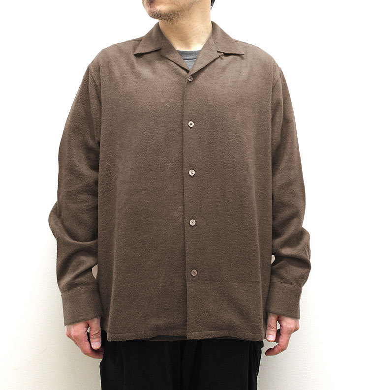 s40】【セブンバイセブン/7×7】OPEN COLLAR SHIRTS（オープンカラー