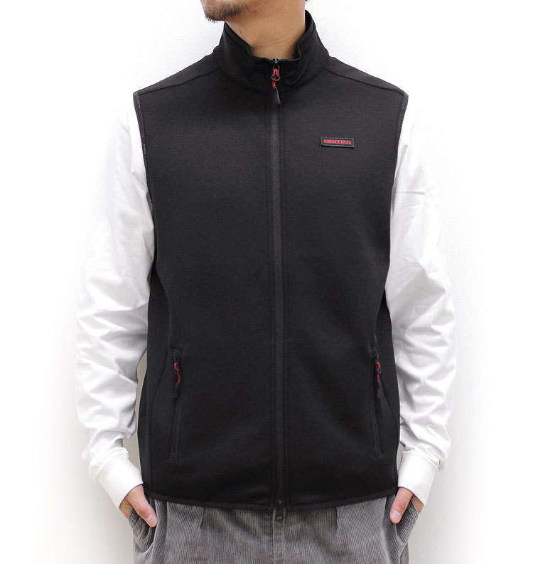 【ブリーフィング/BRIEFING】MENS 3D LOGO VEST（メンズスリーディーロゴベスト）[BBG231M13]【送料無料】