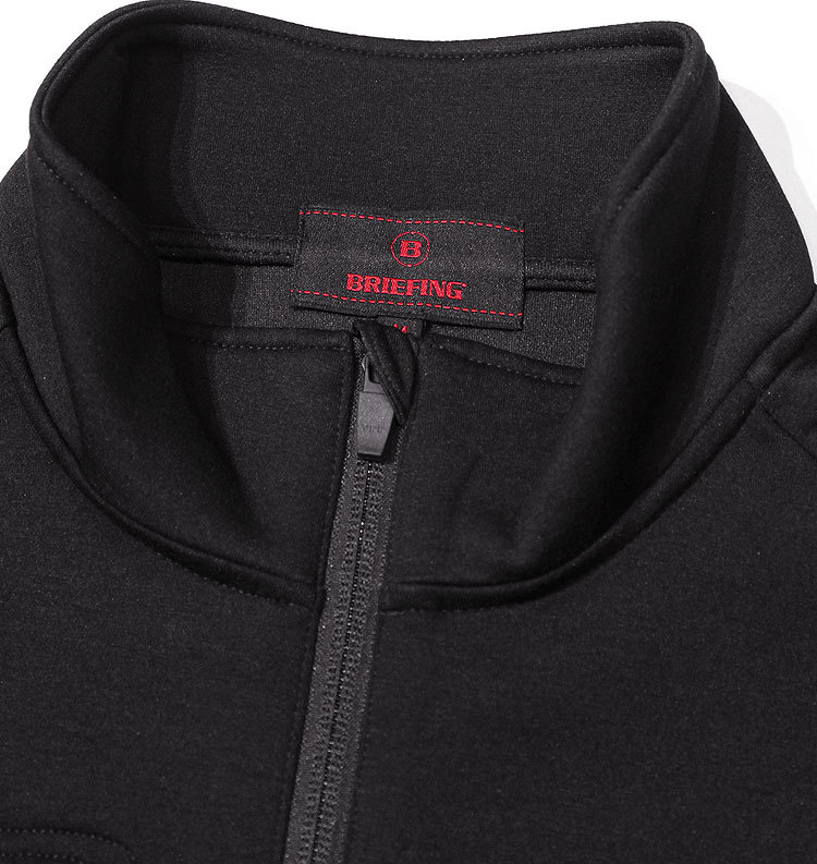 ブリーフィング/BRIEFING】MENS WARM 3D LOGO HALF ZIP（メンズ