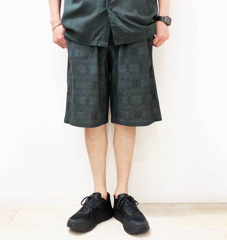 s20】【White Mountaineering】WM×GRAMICCI MIXED GEOMETRIC WIDE