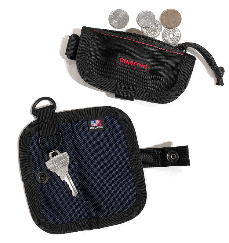 ブリーフィング/BRIEFING】ZIP KEY CASE（ジップキーケース