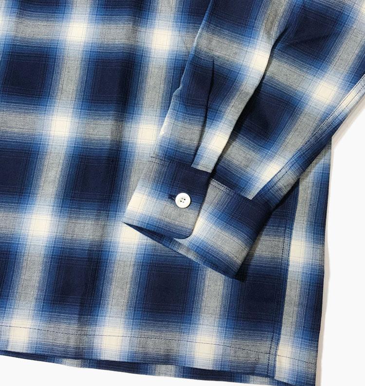 【デンハム/DENHAM】OMBRE CHECK  SHIRT（オンブレチェックシャツ）[No_01-22-08-40-100][No_01-22-08-40-101]【送料無料】