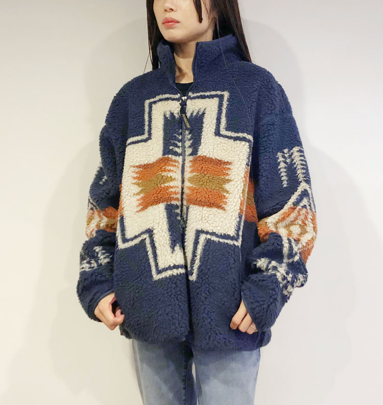 s20】【ペンドルトン/PENDLETON】JQ Boa Stand Blouson（ジャガード