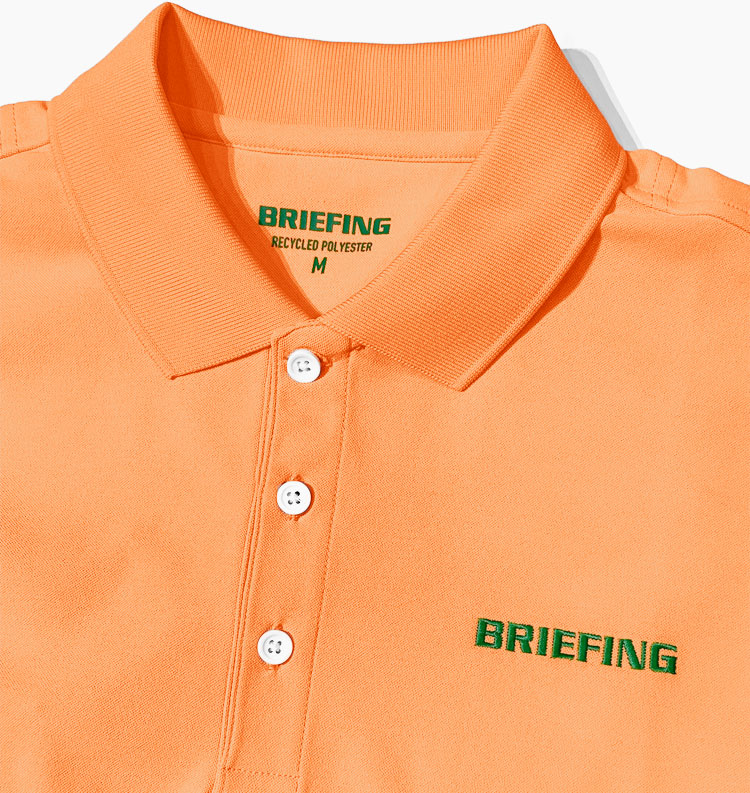 新品】ブリーフィング BRIEFING レディース ポロシャツ オレンジ