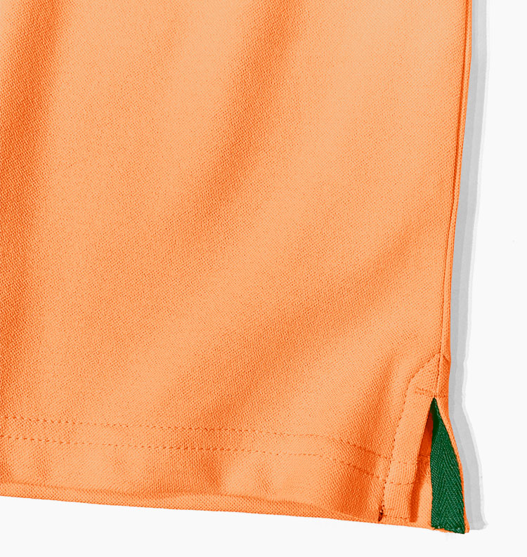 BRIEFING - BRIEFING MENS EARTH POLO CR/オレンジM BRIEFING GOLF 【ブリーフィング/BRIEFING】CR MENS EARTH POLO
