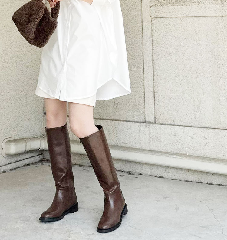 AGAWD（アガウド） 【s40】【アガウド/AgAwd】Zip Long Boots（ジップ