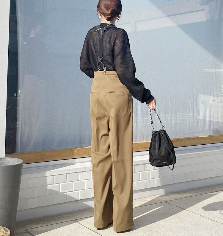 AGAWD（アガウド） 【s40】【アガウド/AgAwd】Suspender Pants