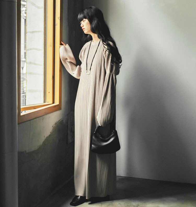 AGAWD（アガウド） 【s40】【アガウド/AgAwd】Pleats Onepiece