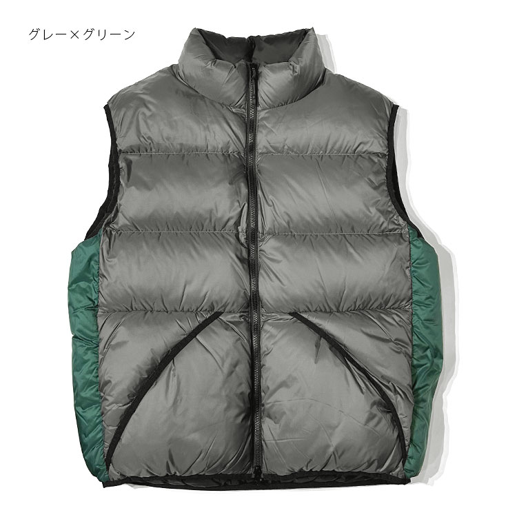 s20】【タイオン/TAION】TAION×OOM DOWN VEST（タイオン×オム ダウン