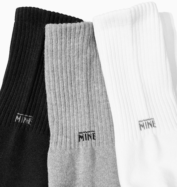 MINE 【マイン/MINE】USA Logo Socks : イルビゾンテ正規取扱店