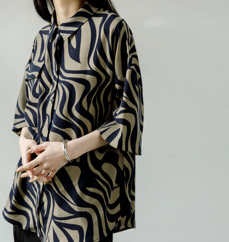 【売れ筋商品|||アガウド/AgAwd】Geometry Shirt（ジオメトリーシャツ）[2401-771444]【送料無料】 Geometry Shirt（ジオメトリーシャツ） - AgAwd（アガウド）
