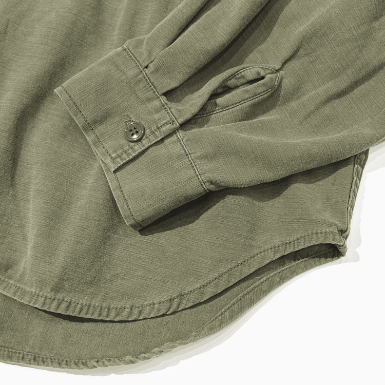 REMI RELIEF 【レミレリーフ/REMI RELIEF】WIDE MILITARY SHIRT