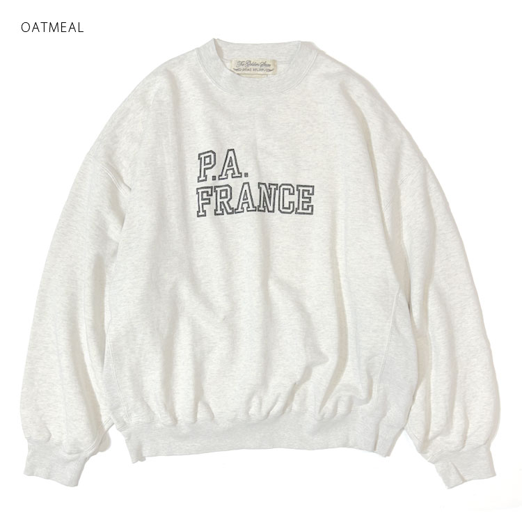 REMI RELIEF（レミ レリーフ） SP加工3飛び裏毛クルー(P.A.FRANCE