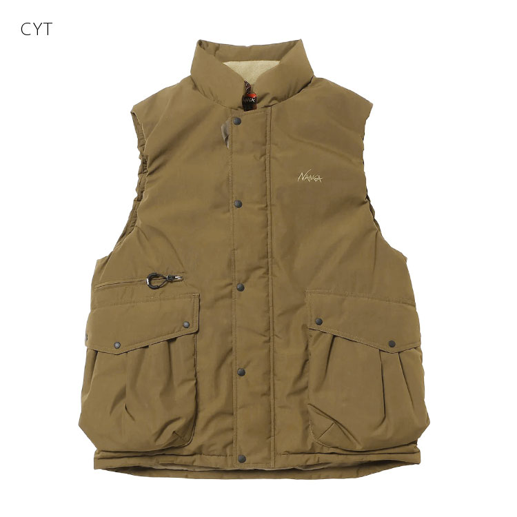 NANGA（ナンガ） ヒノック ダウンベスト HINOC DOWN VEST N2530-0A034A