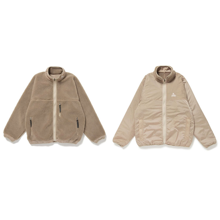 未使用❗️PGG モックネック　ブルゾン　ダブルジップ　ベージュ系　1/M PEARLY GATES - 未使用❗️PGG モックネック ブルゾン ダブルジップ