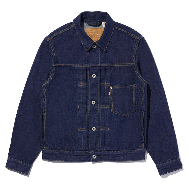 LEVI’Sセルビッジ デニムジャケット Levi's（リーバイス） TYPE I トラッカージャケット セルビッジ デニム