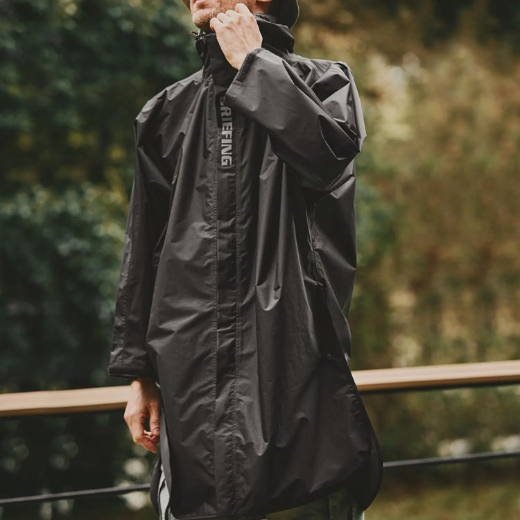 BRIEFING グレー レインウェア BRIEFING（ブリーフィング） TACTICAL RAIN PONCHO レインポンチョ