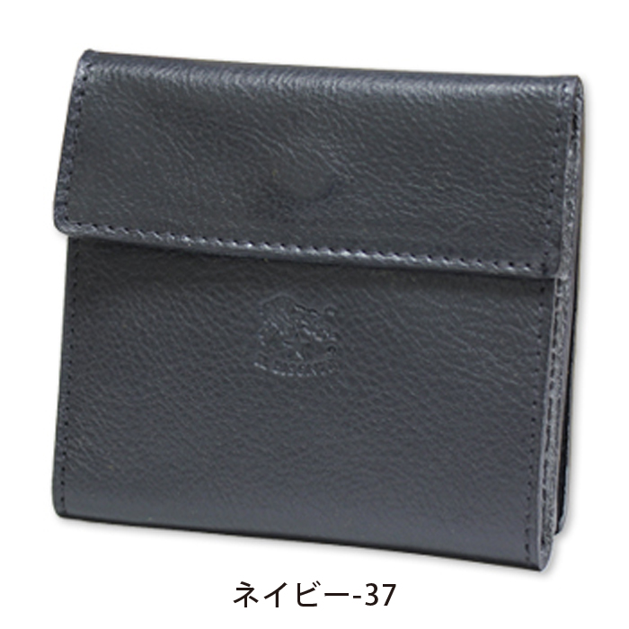 IL BISONTE（イルビゾンテ） 財布 二つ折り財布 スクエアレザー