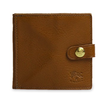IL BISONTE（イルビゾンテ） 財布 二つ折り財布 スナップボタン止め