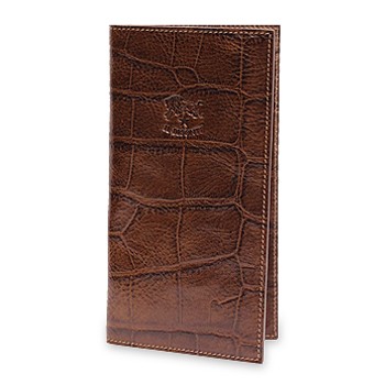 IL BISONTE（イルビゾンテ） 財布 長財布 クロコエンボスドレザー長