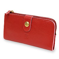 IL BISONTE（イルビゾンテ） 財布 長財布 コンチョスナップ長財布