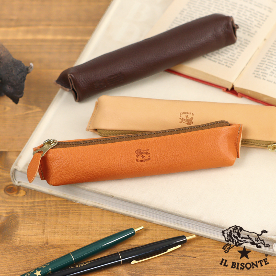 IL BISONTE（イルビゾンテ） 文房具 ペンケース（ナロー） 54_1_