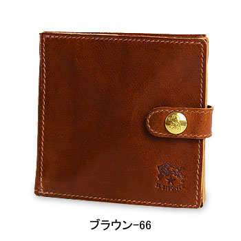イルビゾンテ 財布 二つ折り財布 バケッタヴィンテージレザースナップ