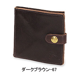 イルビゾンテ 財布 二つ折り財布 バケッタヴィンテージレザースナップ